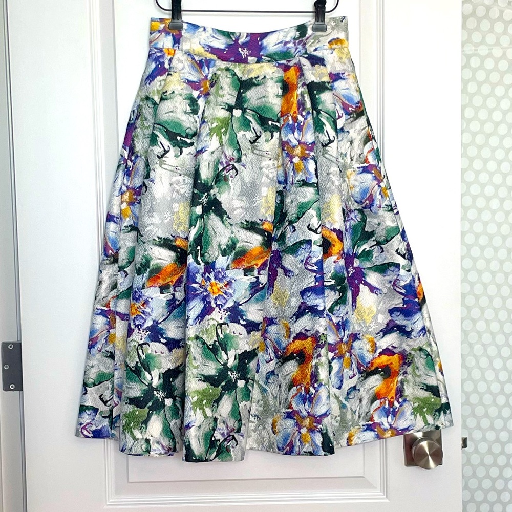H&M Floral Pattern Full Skirt
